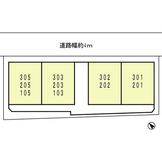【区画図】 | ボナールタクミ
