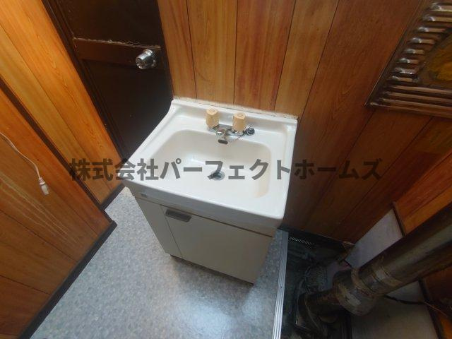 走谷2丁目平家　賃貸の独立洗面台|朝の身支度には欠かせない独立洗面化粧台