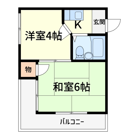 【間取り】 | 春日アバンティ