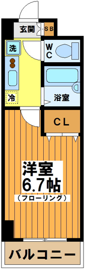 【間取り】 | ロリエ笹塚