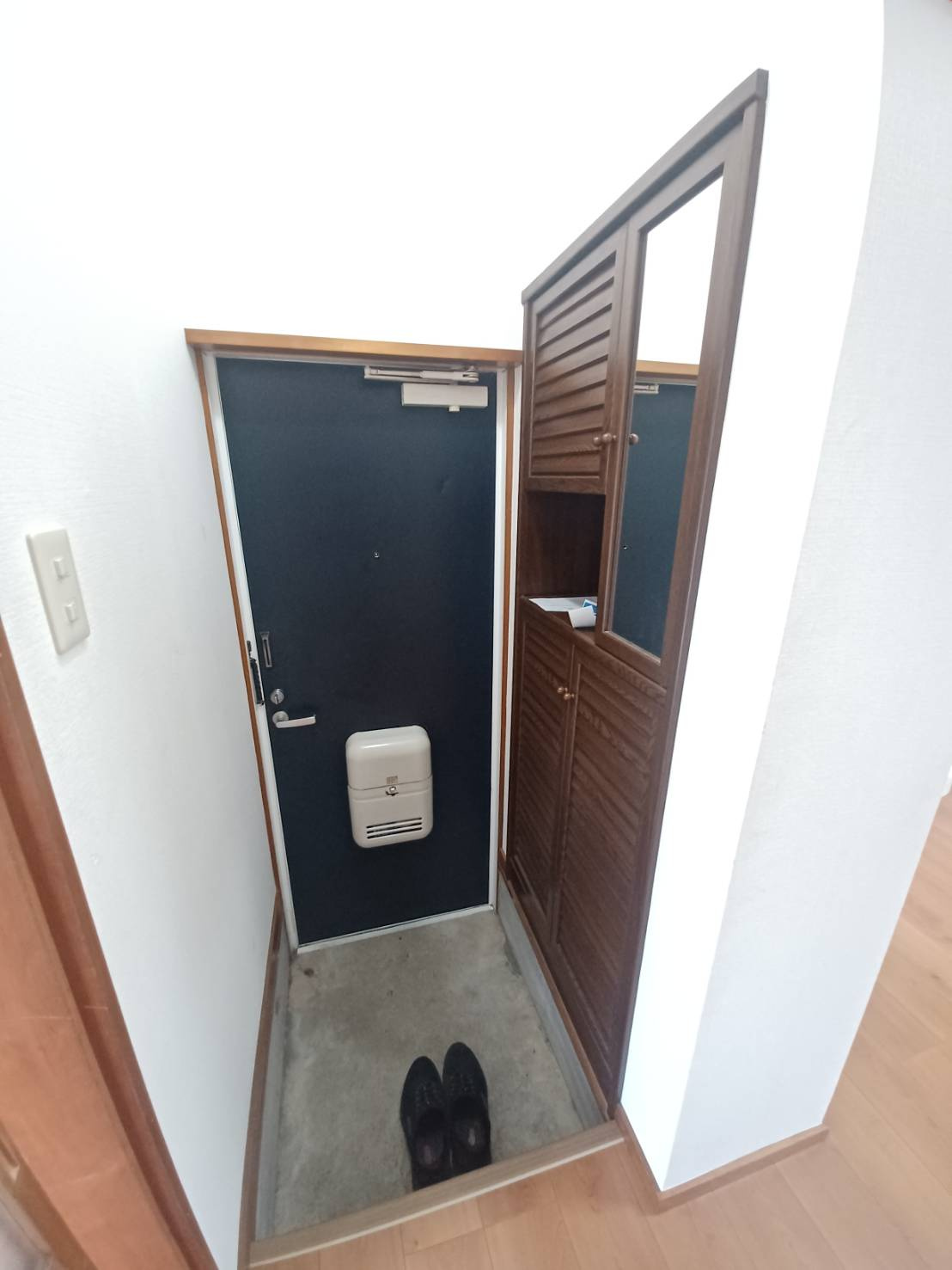 みどりハイツの玄関