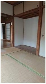 岡村貸家(炭焼)の和室|日本らしい落ち着いた雰囲気の和室です