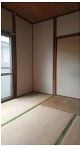 岡村貸家(炭焼)の和室|趣のある和室です