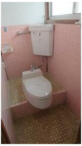 岡村貸家(炭焼)のトイレ|落ち着いたトイレです