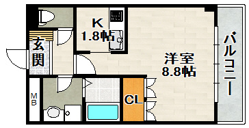 カサデセレーサの間取り