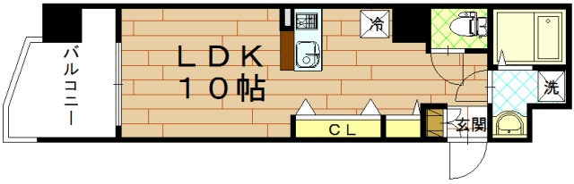 エステムコート京都駅前KOTO（エステムコート京都駅前コト）の間取り