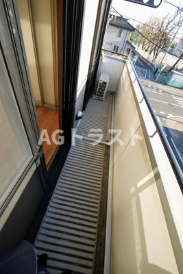 【バルコニー】 | ディアス北上尾B棟 | お洗濯にも便利なバルコニー付き