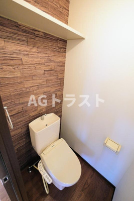 【トイレ】 | ディアス北上尾B棟 | 落ち着いたトイレです