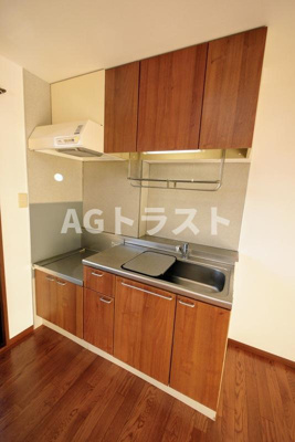 【キッチン】 | ディアス北上尾B棟 | コンパクトなキッチンで掃除もラクラク