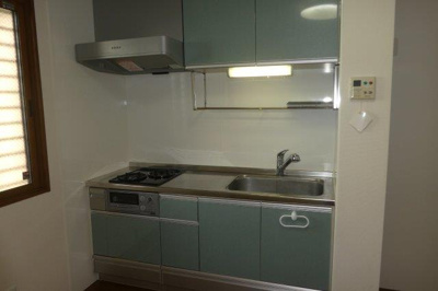 【キッチン】 | ファミーユ昭和 | 2口ガスコンロ付きシステムキッチン