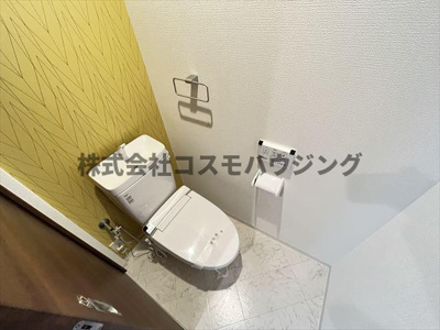 【トイレ】 | Blindalley東本町 | 清潔感のあるトイレです
