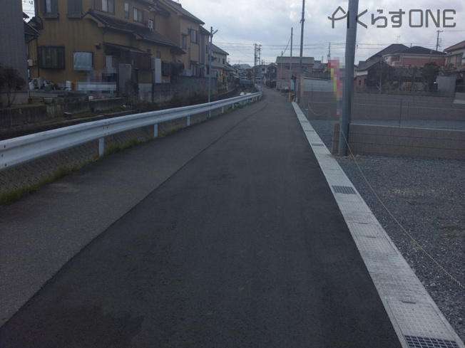 【前面道路含む現地写真】 | ハミングタウン坂上Ⅱ／5区画