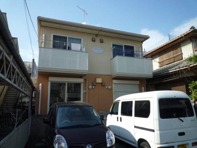 倉敷市美和１丁目のアパートの外観