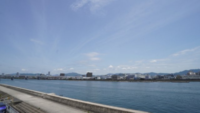 【展望】 | 【上質リフォーム】ファミール江波公園リバーサイド参番館 | 現地（2023年5月26日11：00頃）撮影