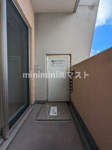 （旧名　CITY SPIRE九条Ⅱ）のバルコニー