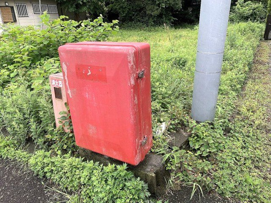 【外観】 | 伊東市宇佐美　売地 | 敷地前に消火栓あり