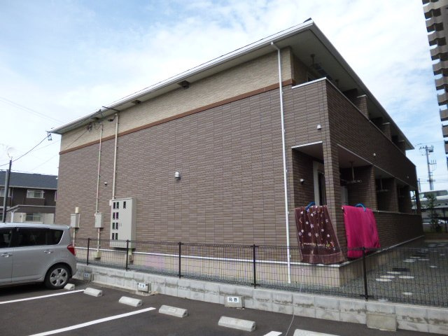 倉敷市稲荷町のアパートの外観
