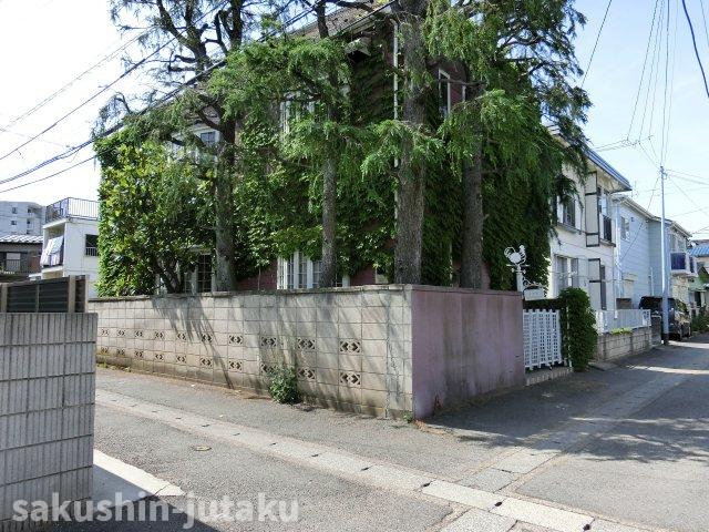 幕張町６丁目　売地の外観|幕張町６丁目　売地　解体更地渡し　有効宅地約31.1坪　建築条件なし　東南角地　JR幕張駅徒歩2分の立地