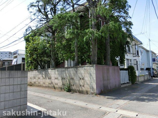 幕張町６丁目　売地の外観|幕張町６丁目　売地　解体更地渡し　有効宅地約31.1坪　建築条件なし　東南角地　JR幕張駅徒歩2分の立地