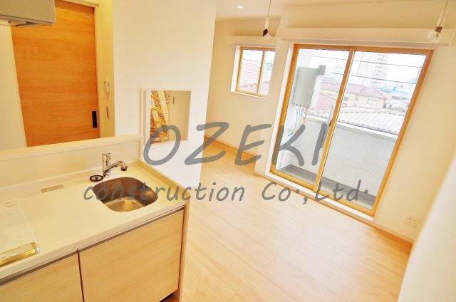 Reserve Kosigaya Residenceの居間・リビング|※間取り反転