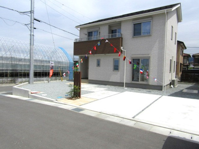 【前面道路含む現地写真】 | 【Z空調の家】　石和町小石和 | 前面道路含む現地写真です