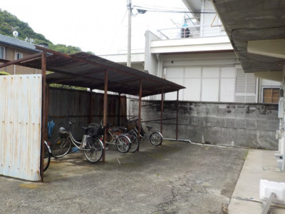 【その他共用部分】 | 大弘マンション | 駐輪所・バイク置き場
