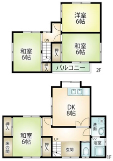 【間取り】 | 神戸市垂水区舞子坂３丁目　戸建住宅