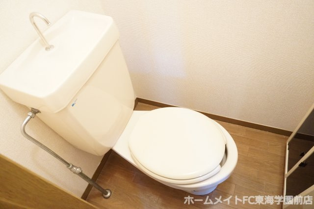 熊本市北区楡木２丁目のアパートのトイレ