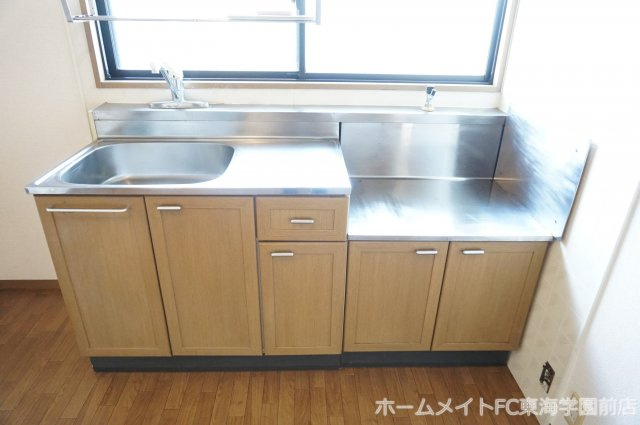 熊本市北区楡木２丁目のアパートのキッチン