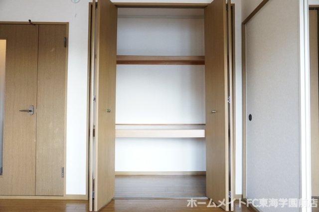熊本市北区楡木２丁目のアパートの収納