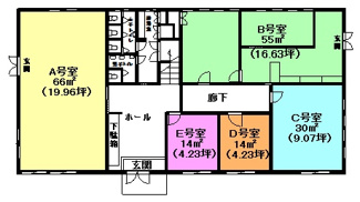 【間取り】 | 永大ビル | A号室