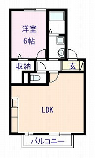 【間取り】 | ジョイフルヨコタⅢ