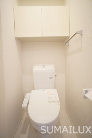 熊本市南区御幸笛田３丁目のアパートのトイレ