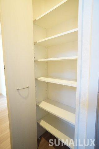 熊本市南区御幸笛田３丁目のアパートの収納