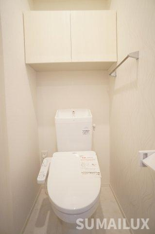 熊本市南区御幸笛田３丁目のアパートのトイレ