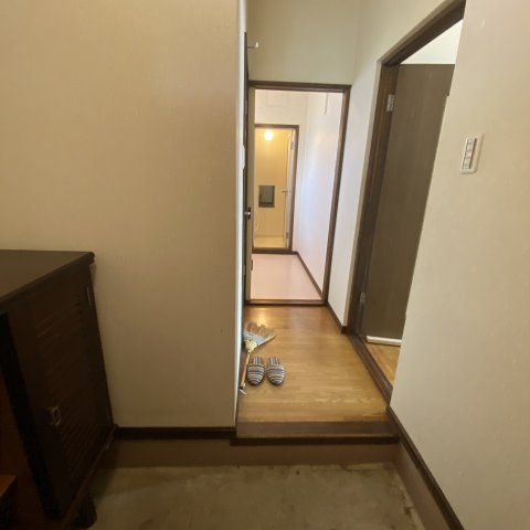 リバーパークの玄関