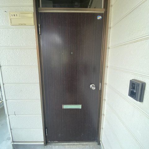 リバーパークの玄関