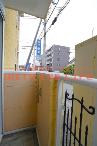 プライマリー久留米津福駅前【キャッシュバック対象物件】のバルコニー|バルコニー付きです