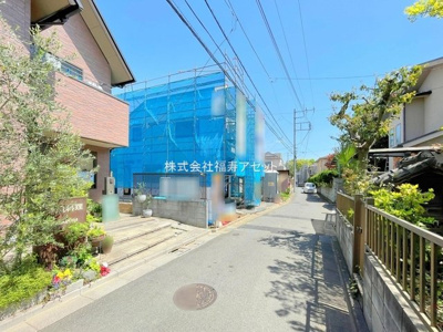 【前面道路含む現地写真】 | 葛飾区東水元4丁目　新築戸建