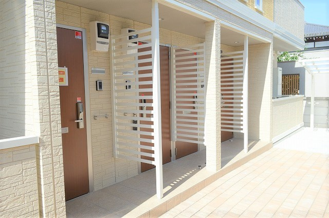 アンベリール一番町のエントランス