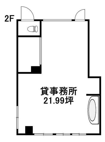 【間取り】 | 松本建労会館（2階）