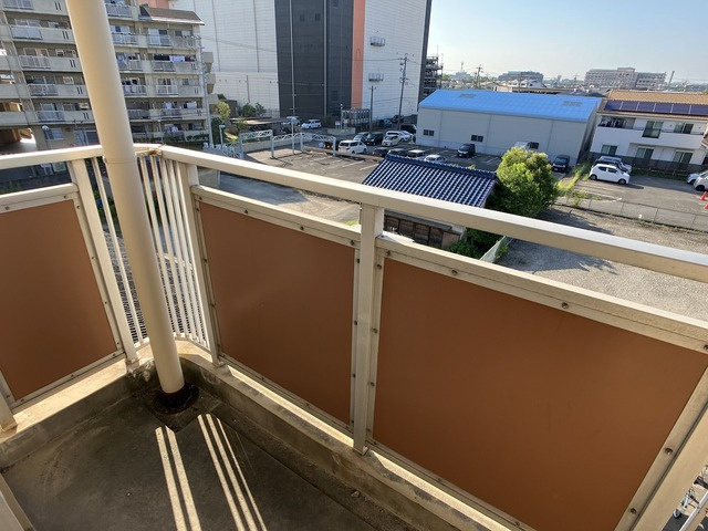 セントラル瑞穂のバルコニー