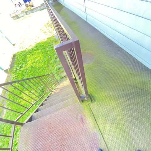 シャトルオバラのバルコニー