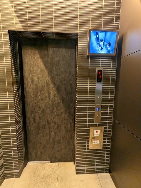 ラドゥセール秋葉原の設備|防犯モニター付きセキュリティエレベーターです