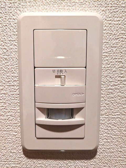 ラドゥセール秋葉原の設備|人感センサー付き玄関ライトです