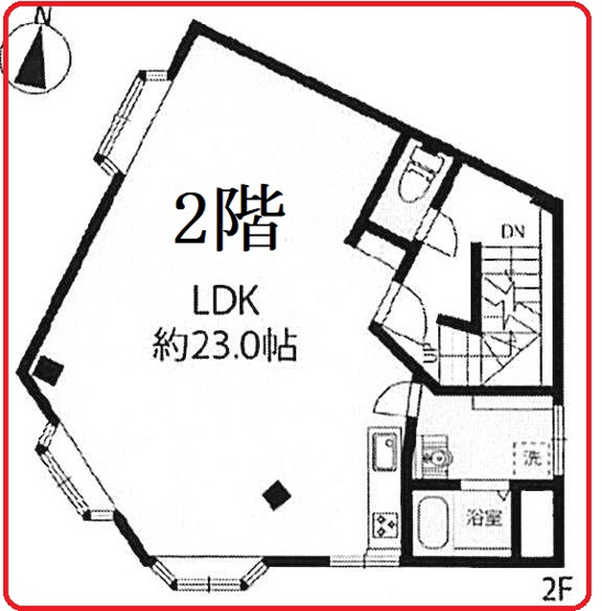 【間取り】 | 豊崎7丁目ビル