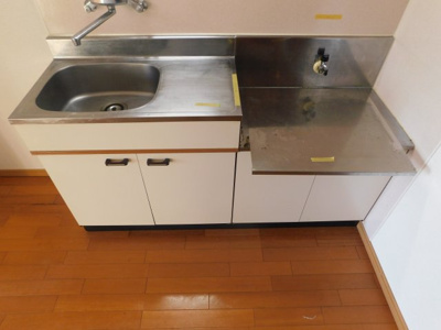 【キッチン】 | 鹿屋市　マーブルハイツⅡ