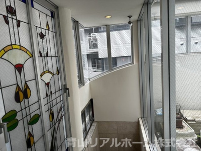 【その他共用部分】 | 麻布小倉ビル | 3-4階共用廊下＆階段