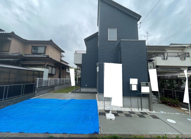 ●完成物件●即入居可能●全室南向きで陽当たり良好●４ＬＤＫ●ブルーミングガーデン八幡市美濃山御幸の外観|外観