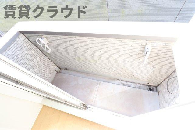 コンフォール千葉のバルコニー|お洗濯にも便利なバルコニー付き